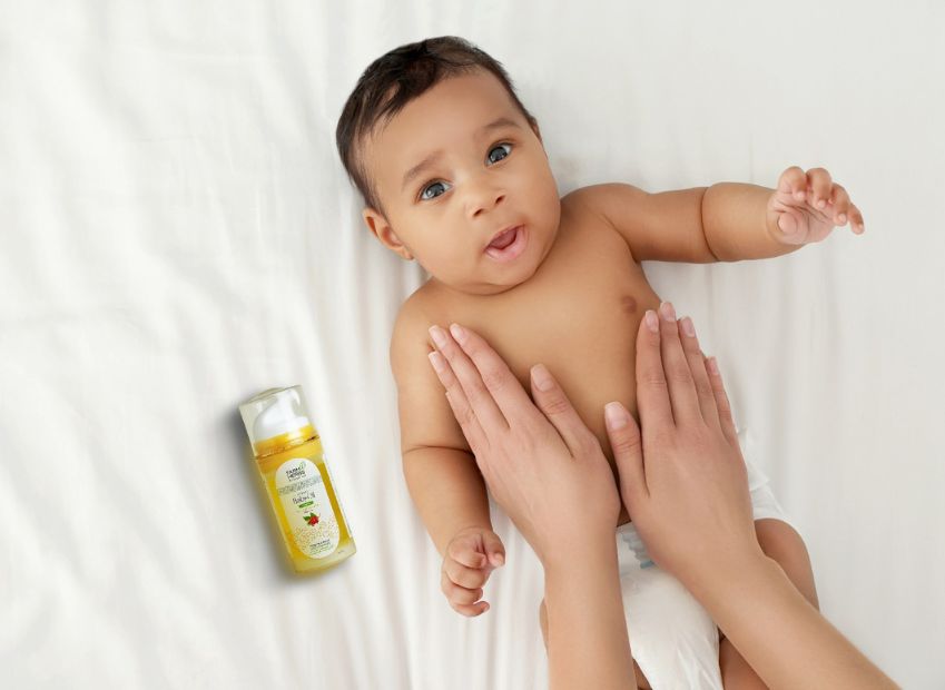 Newborn-massage-oil-skincare