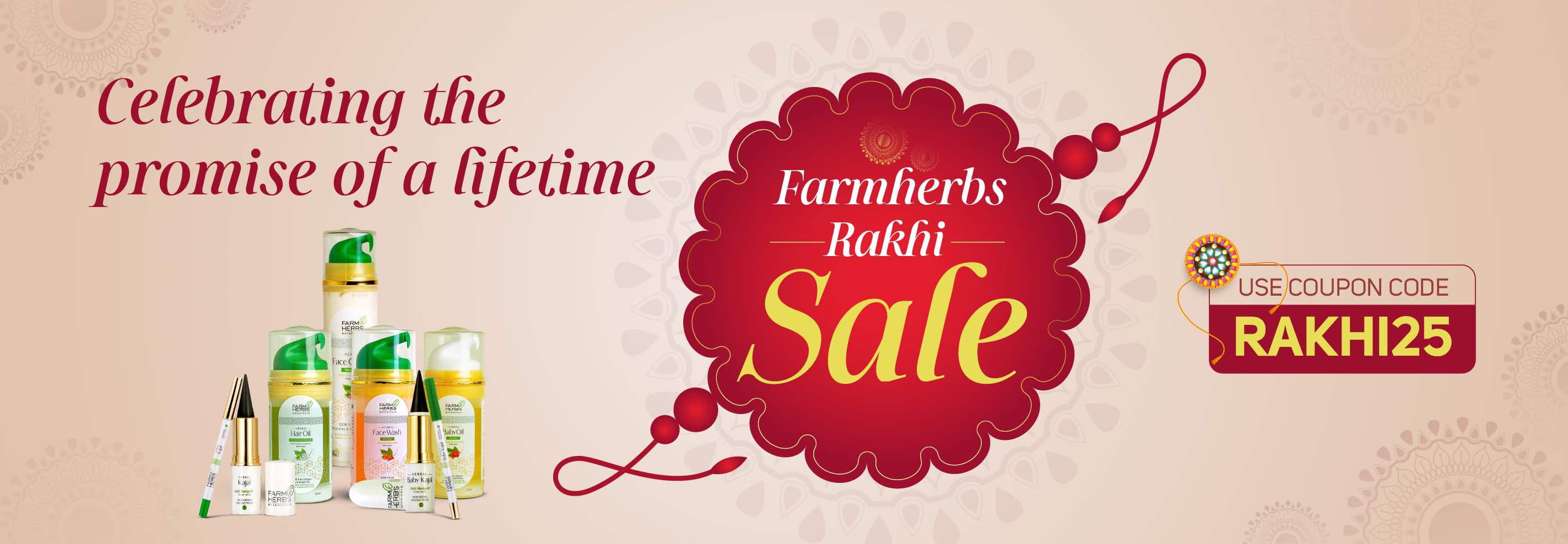 Farmherbs Rakhi Sale 2025