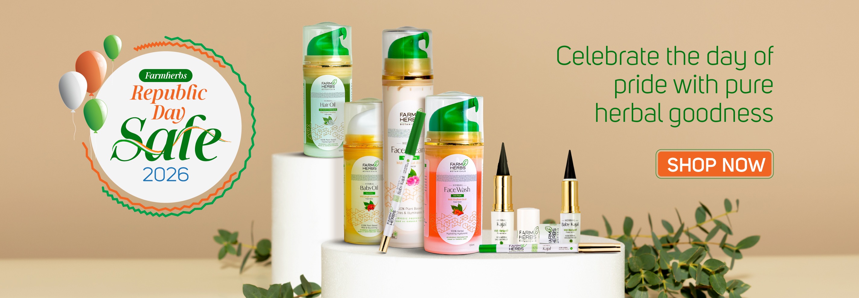 Farmherbs Republic Day Sale 2026