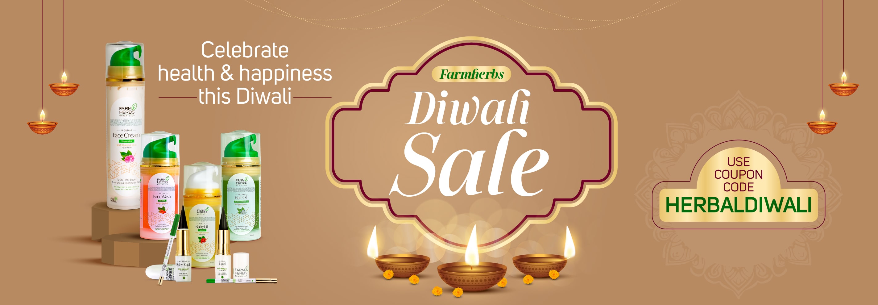 Farmherbs Herbal Diwali Sale 2025