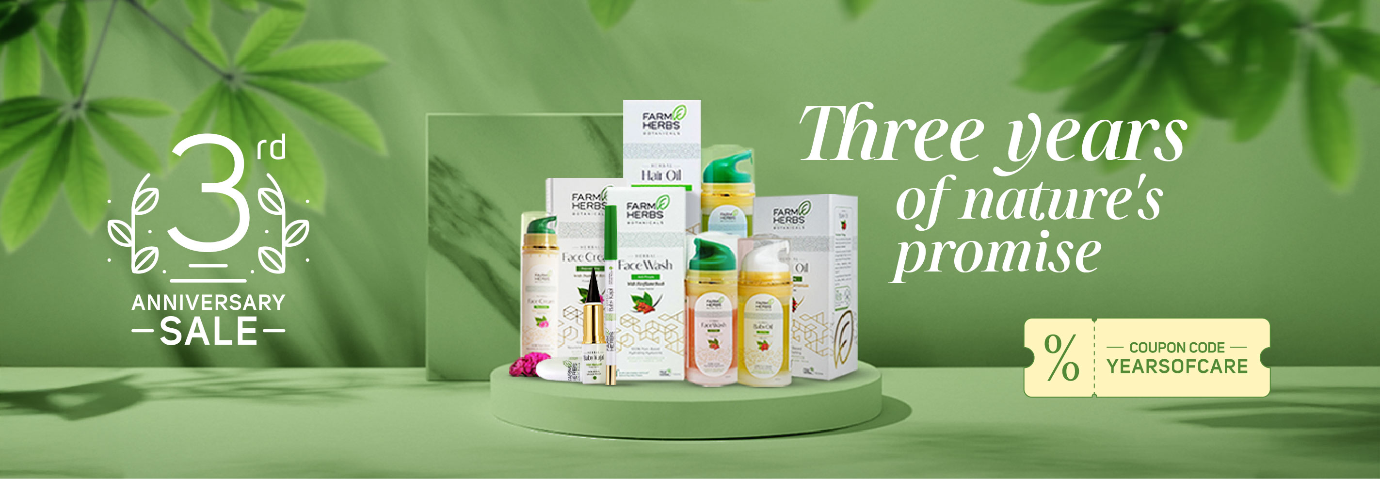 Farmherbs 3rd Anniversary Sale 2025